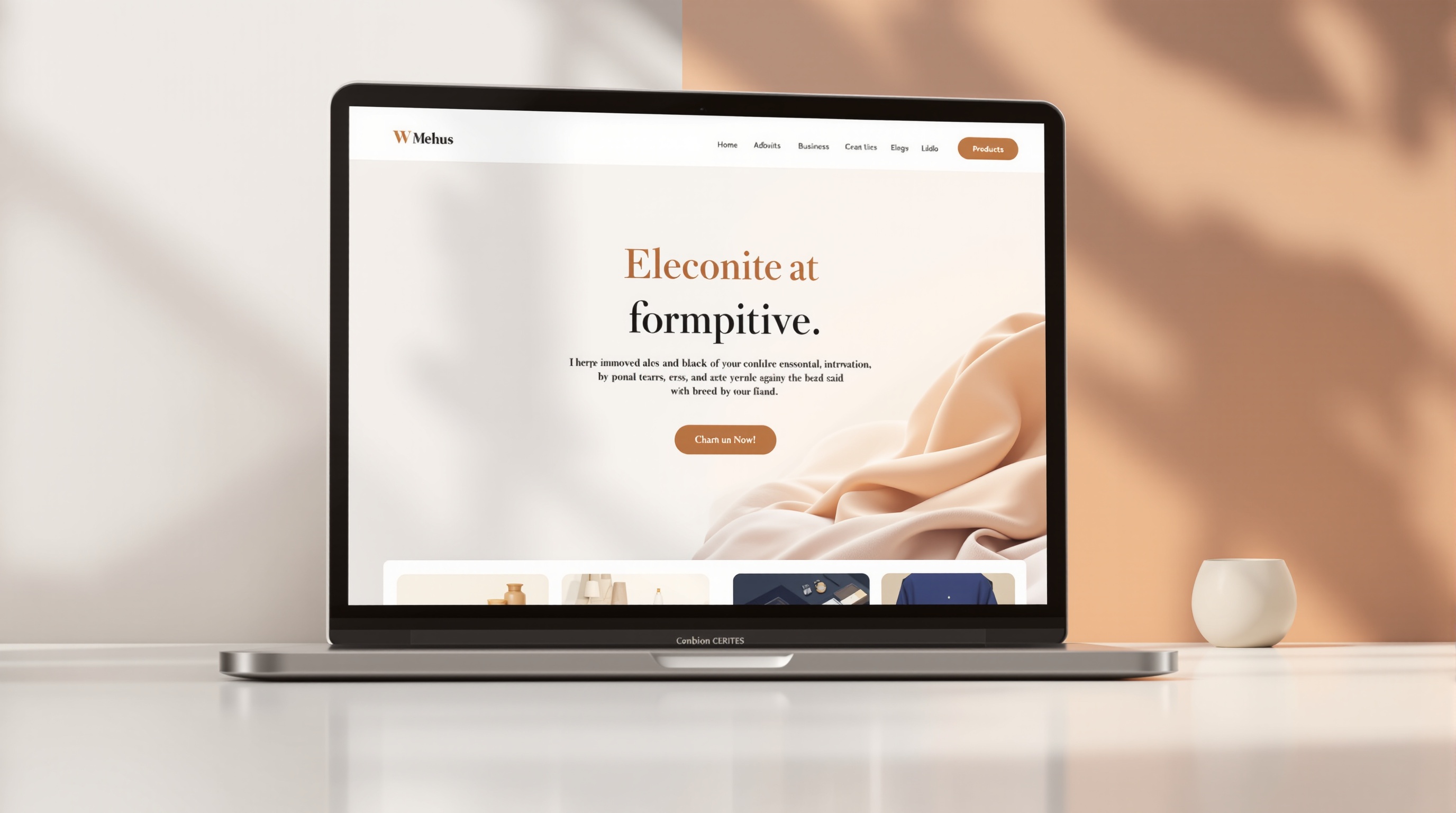 Custom website design by Daniel McCabe Professional website design example