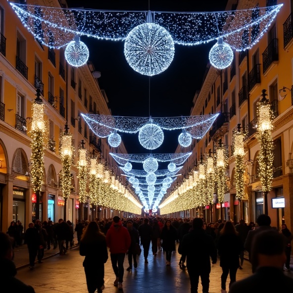 Recorrido navideño por Madrid