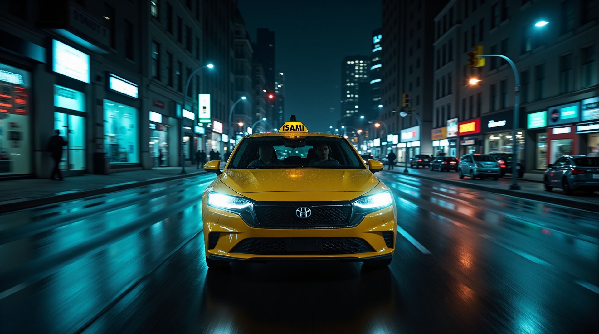 Lloydminster city taxi scene