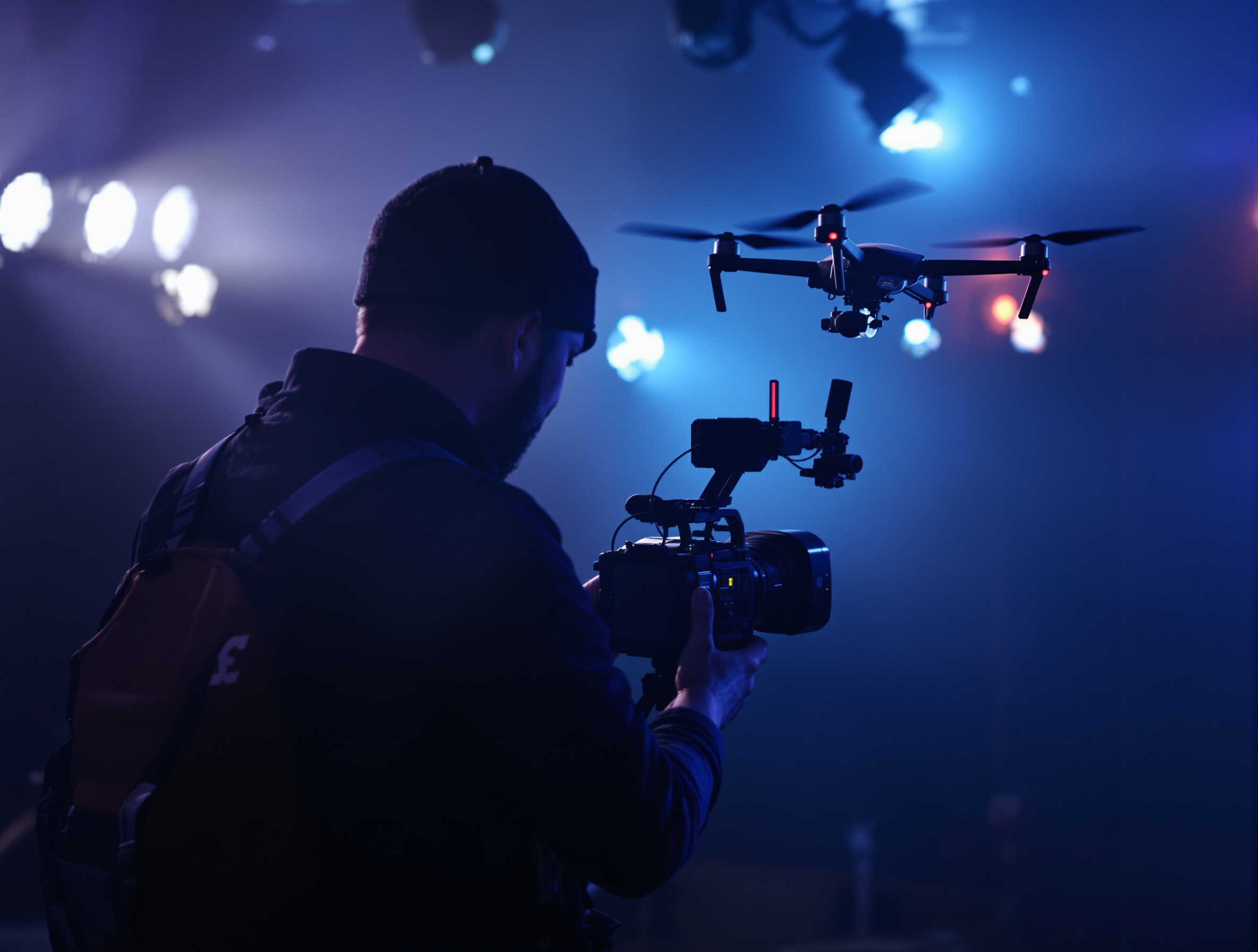 Produção audiovisual profissional Produção audiovisual profissional com drones