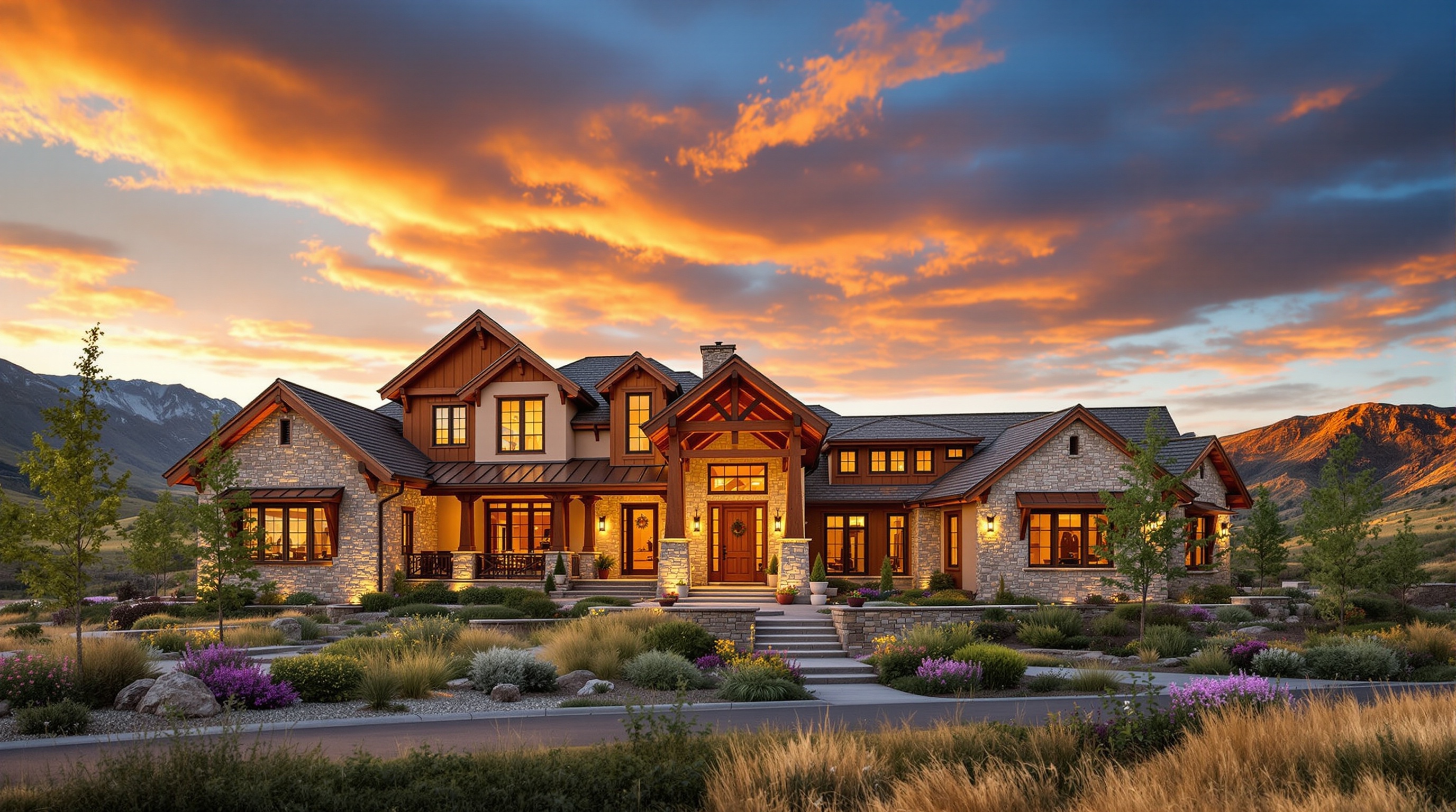 Northpoint Builders custom home exterior