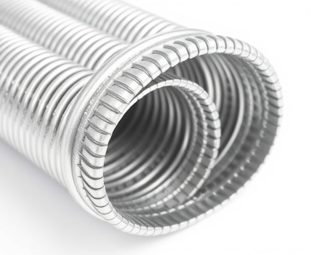 Ống ruột gà lõi thép (Ống kẽm đàn hồi)