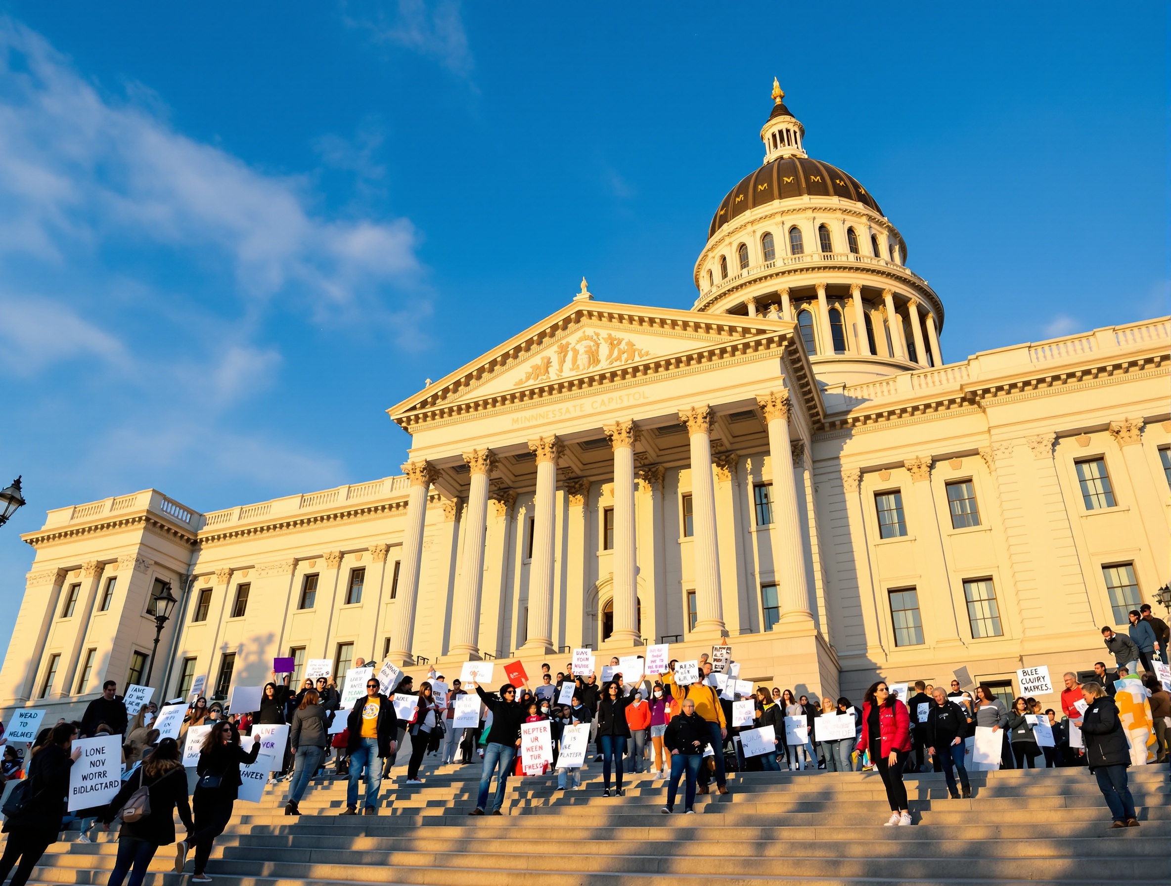 Minnesota State Capitol where Lydia advocated for the Disability Independence Act on March 24, 2026