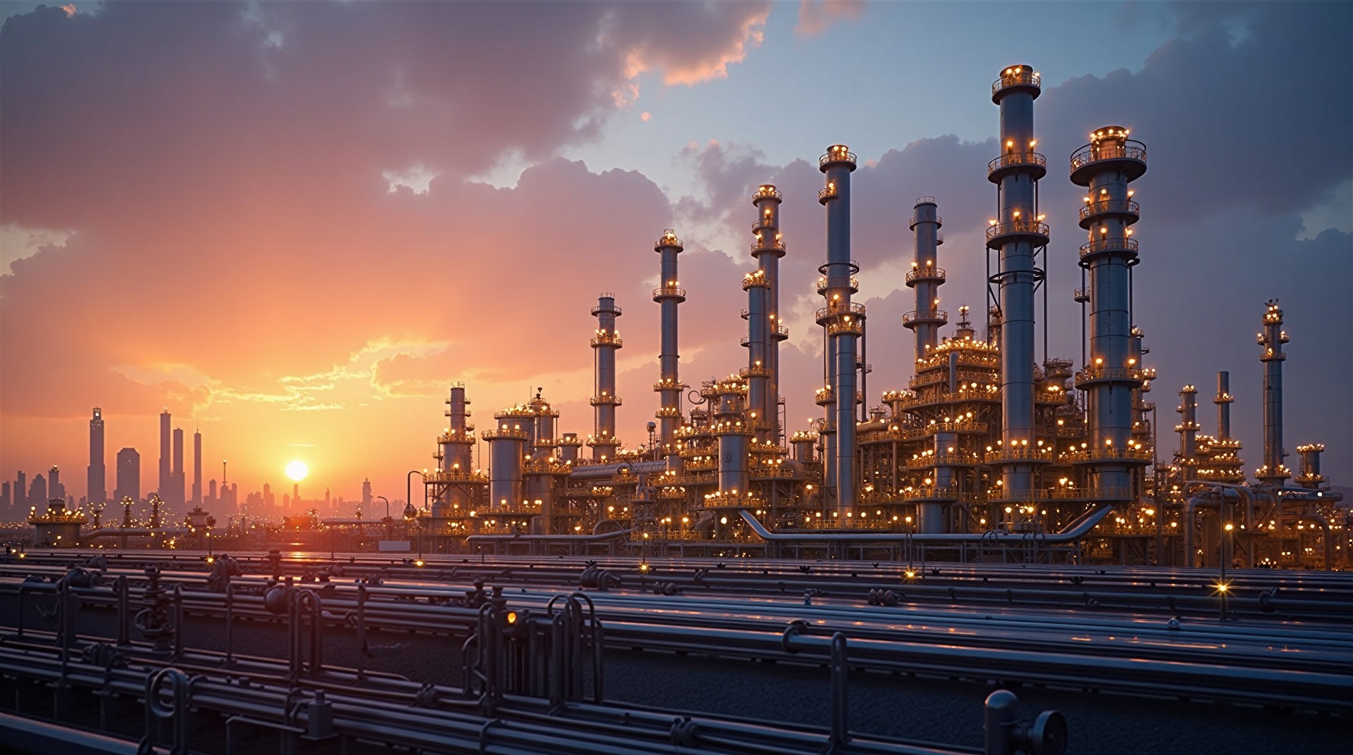 Industrial Refinery Abu Dhabi