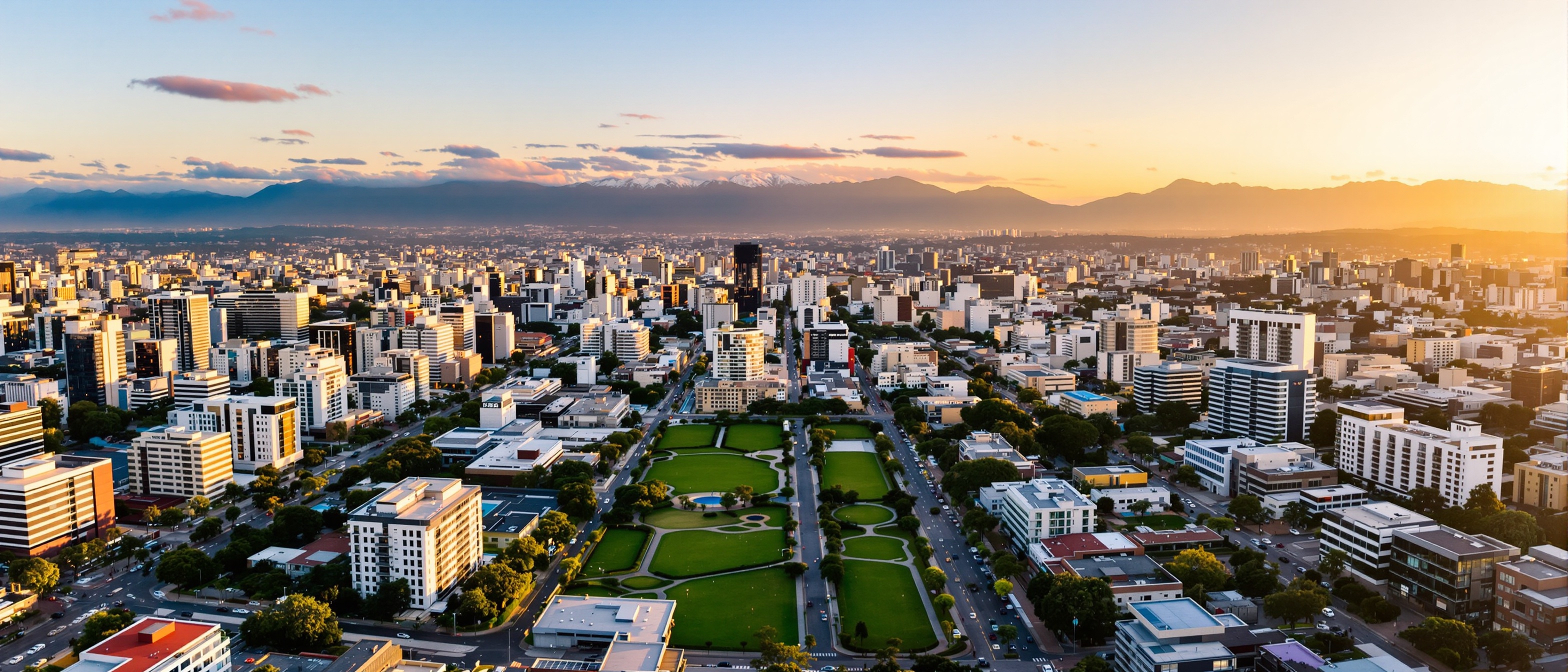 Vista aérea de Quito - Ubicación de FLORESTA URBAN STAY