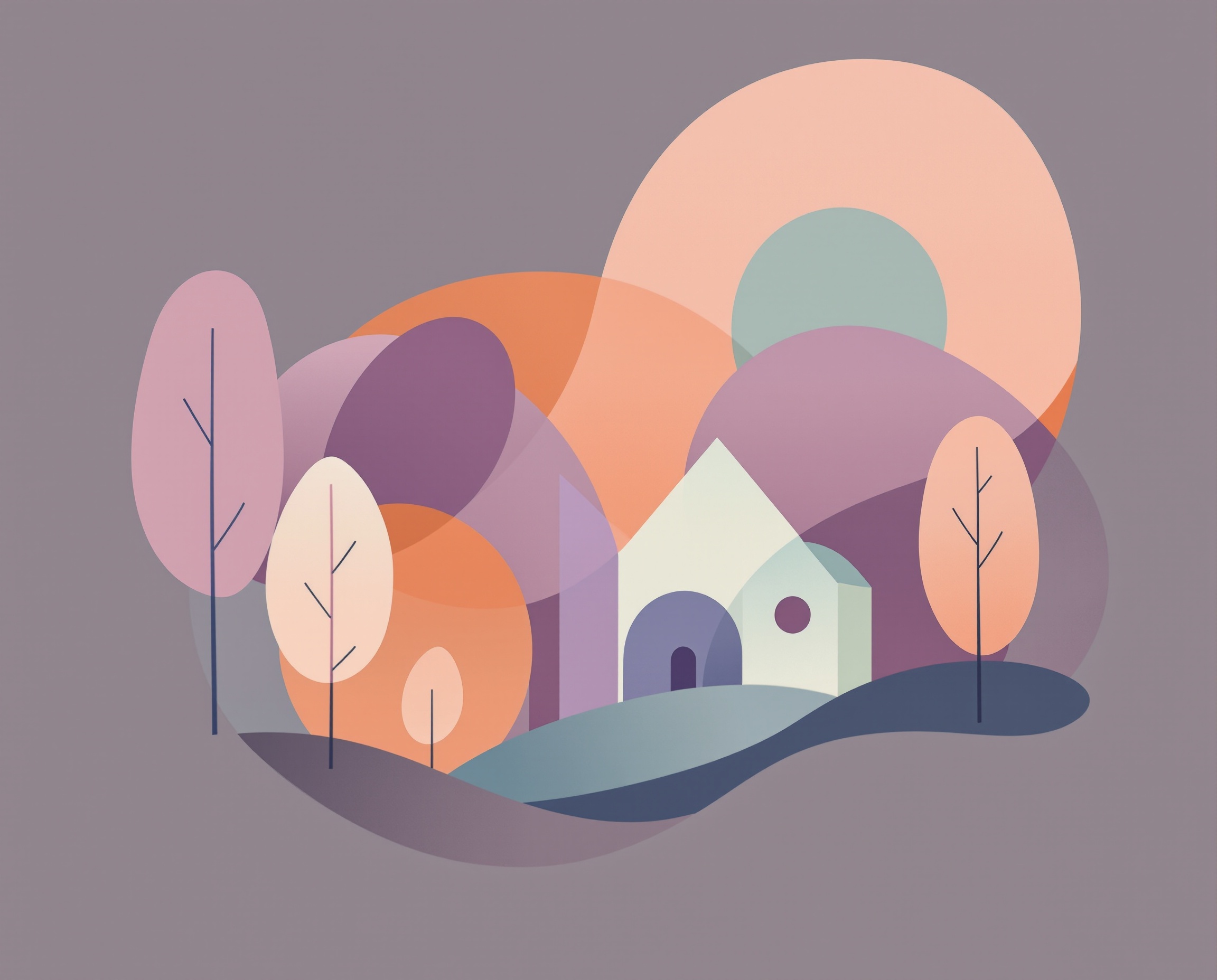 Community Home Illustration
