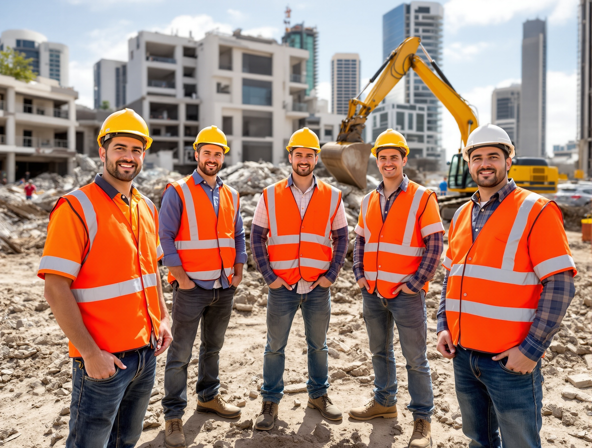 DemoHub professional team on site