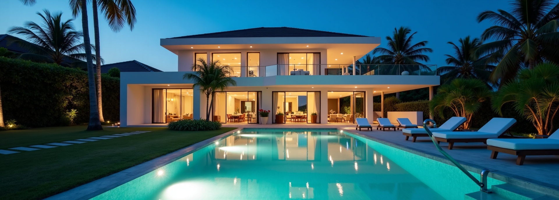 Pool villa