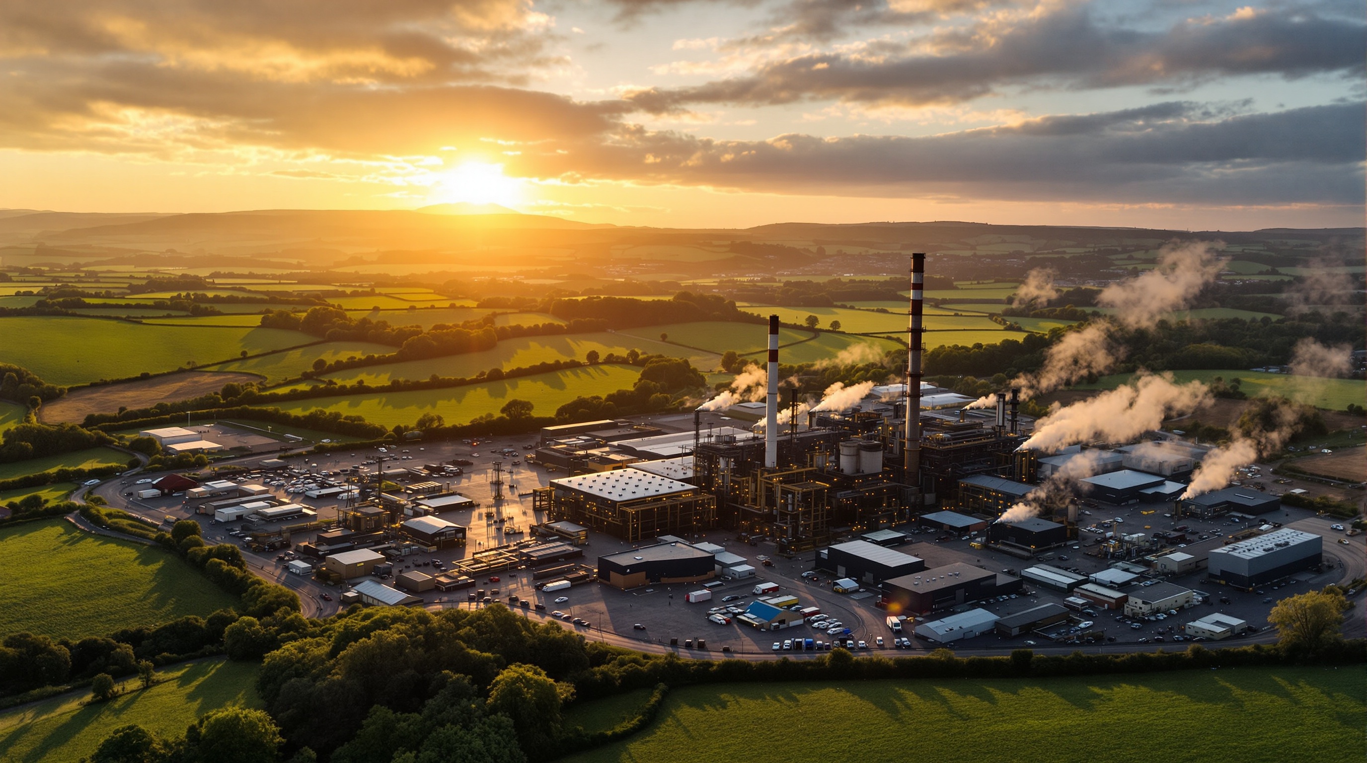 Yorkshire industrial landscape