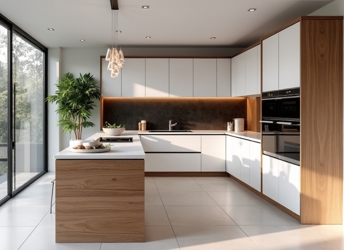 Contemporary Modular Kitchen