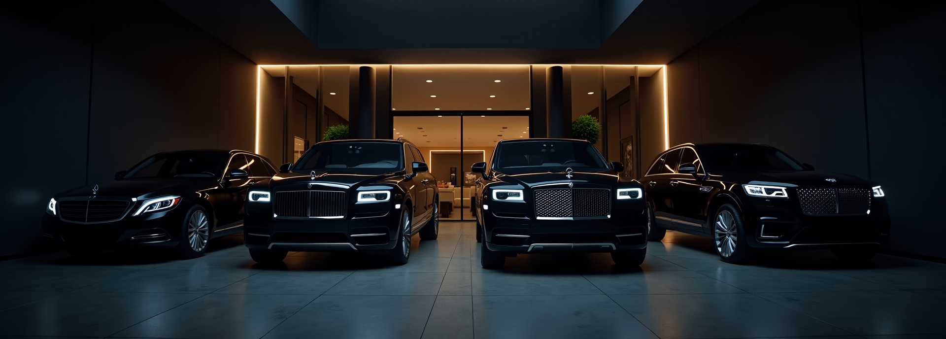 Premium luxury vehicle fleet