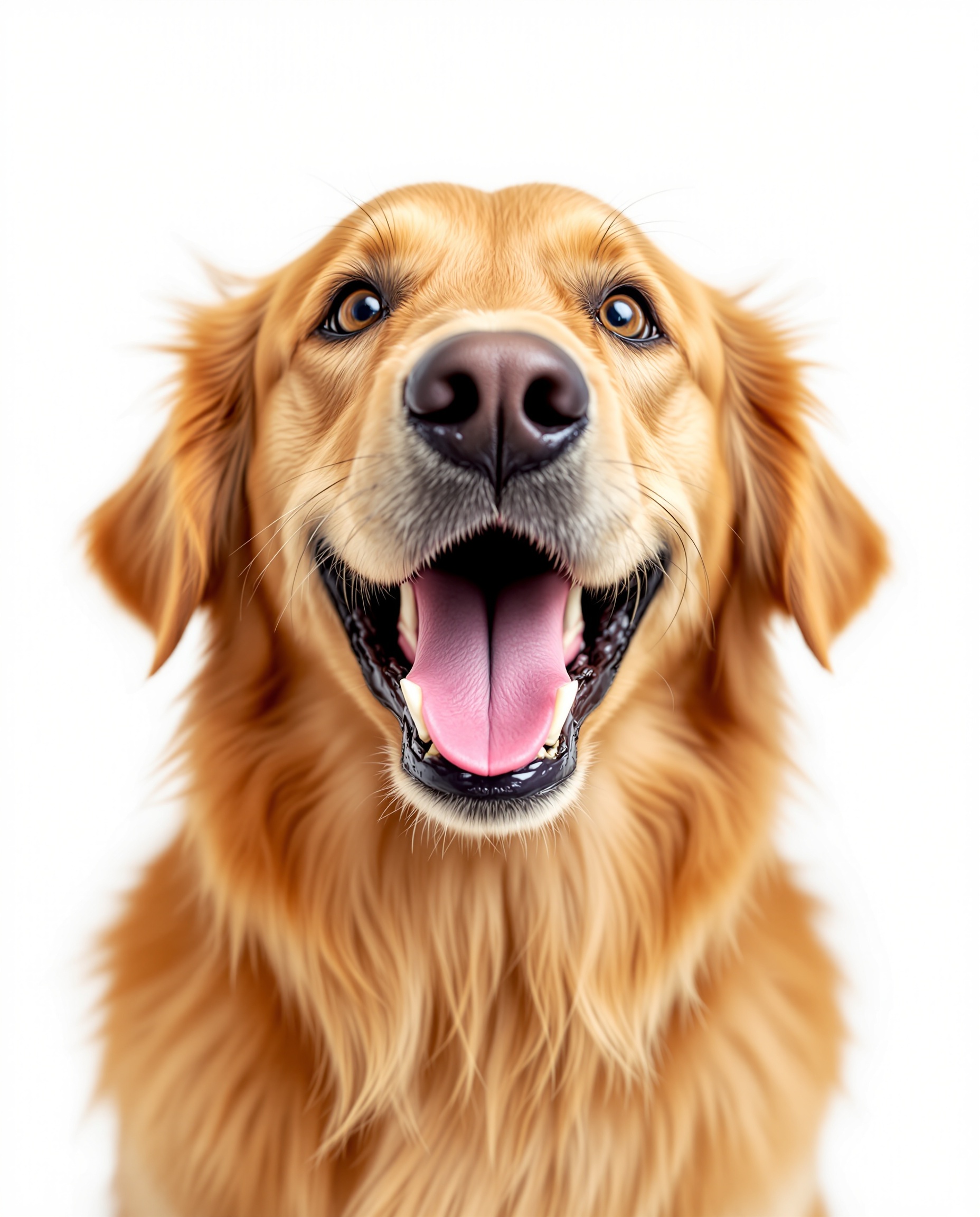 Happy healthy dog
