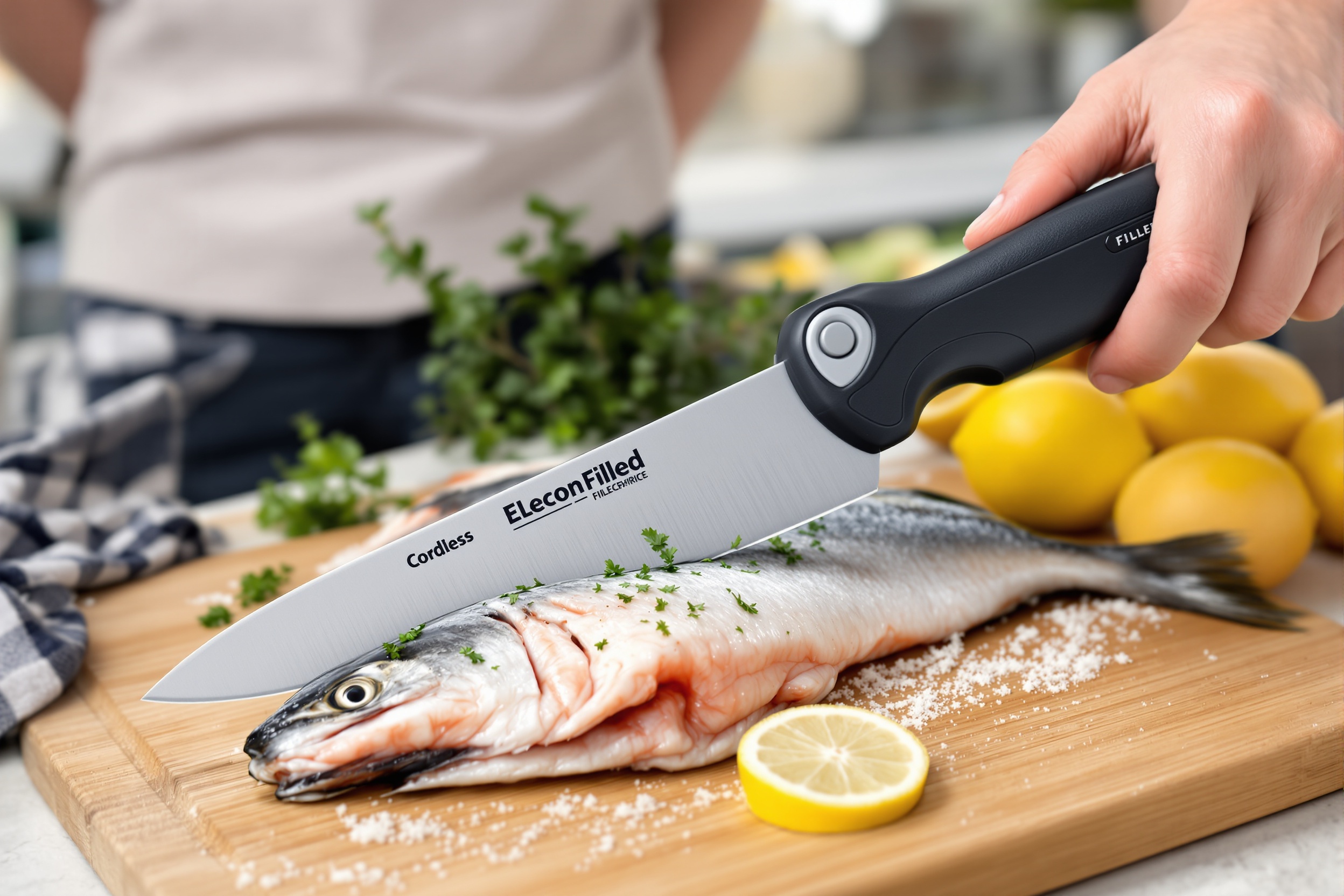 Electric Fillet Knife Set fishing gift
