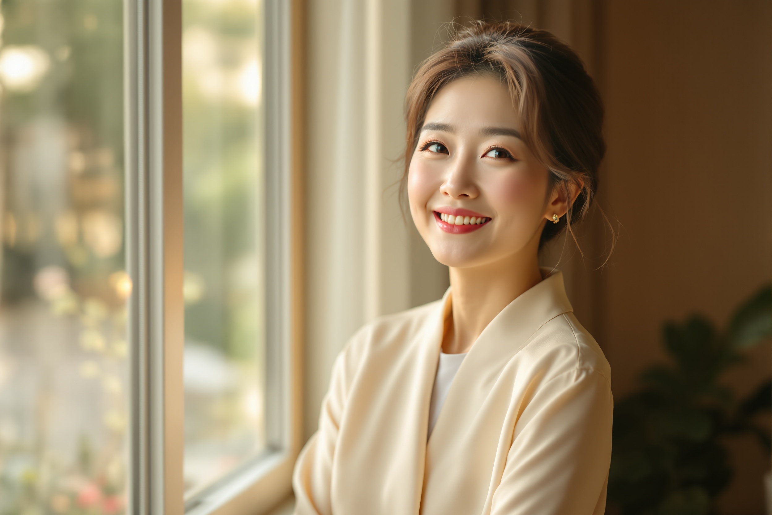 희망을 되찾은 금융사기 피해 회복 여성