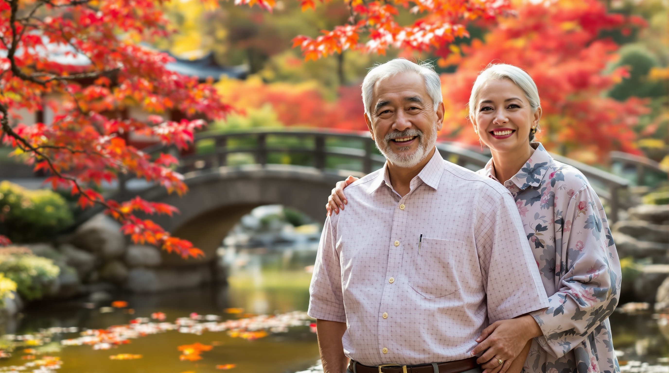 67歳 × 64歳の成婚事例 - シニアカップルの幸せな写真