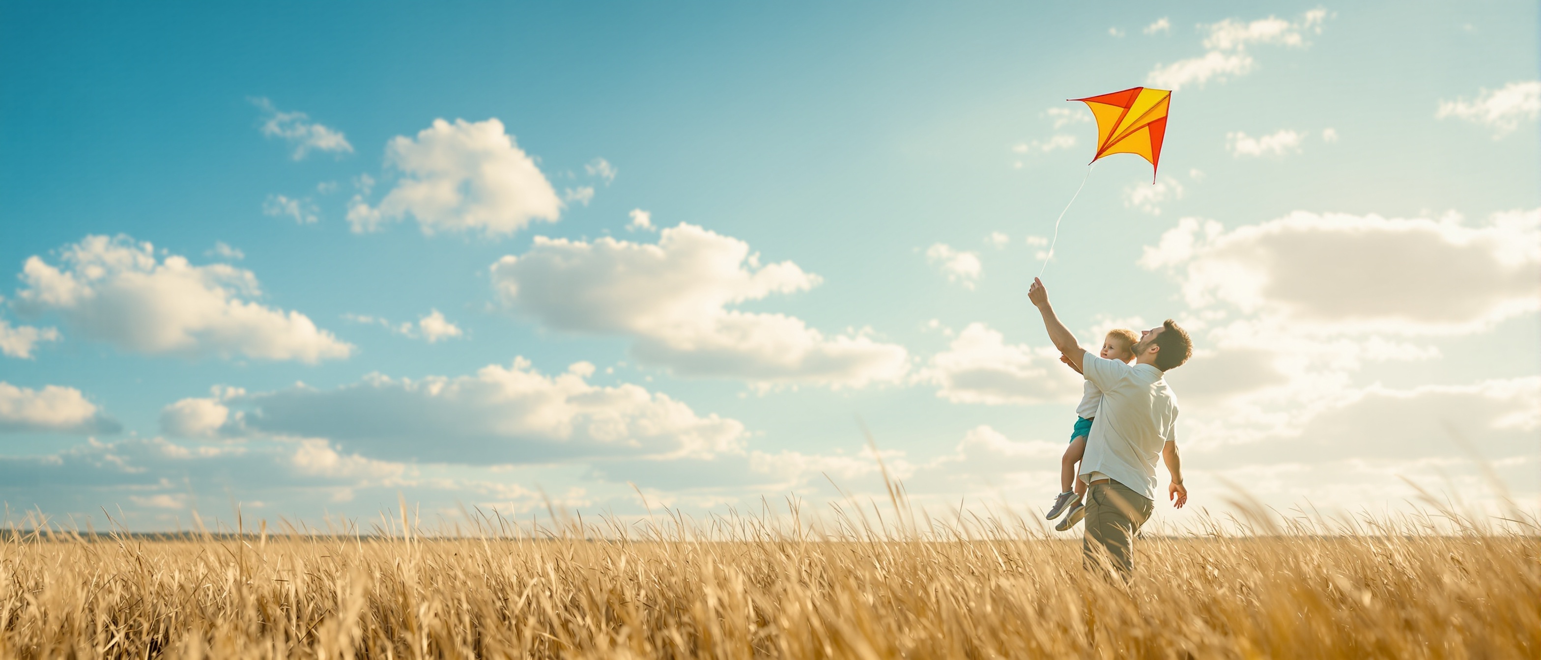 Bodeling rådgivning Danmark Bodeling og formuefordeling - far og søn flyver drage