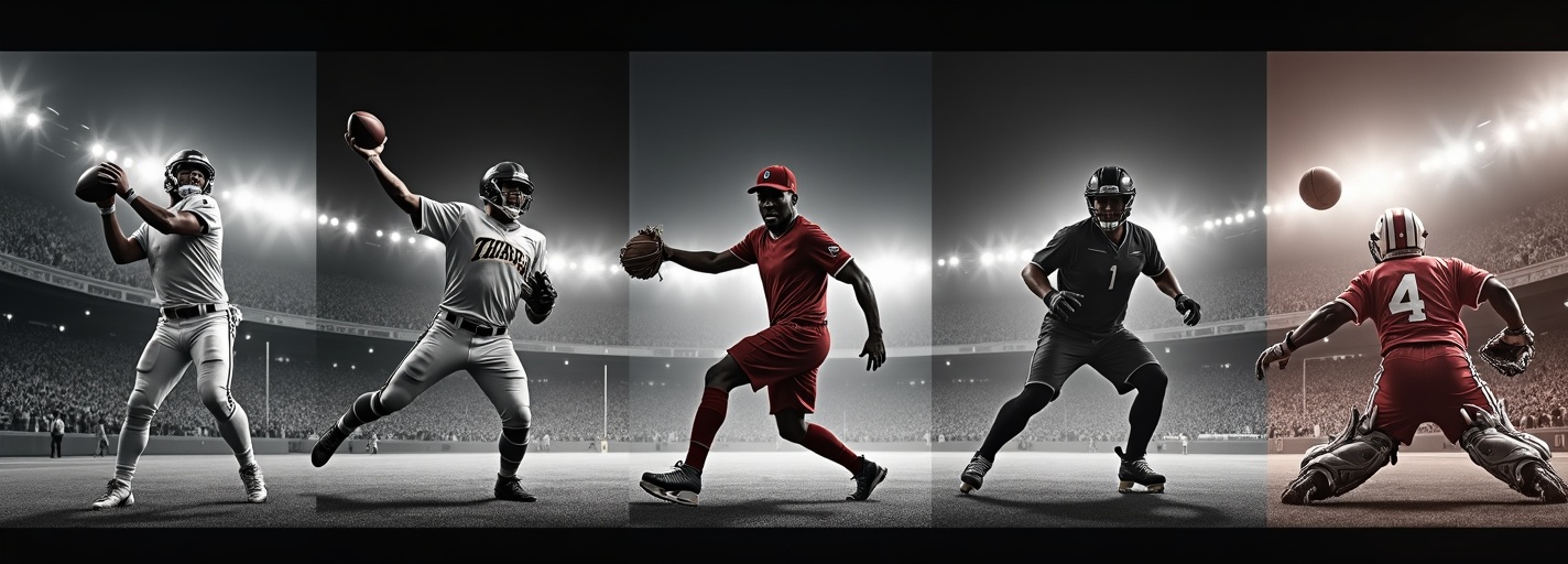 Multi-sport action composite