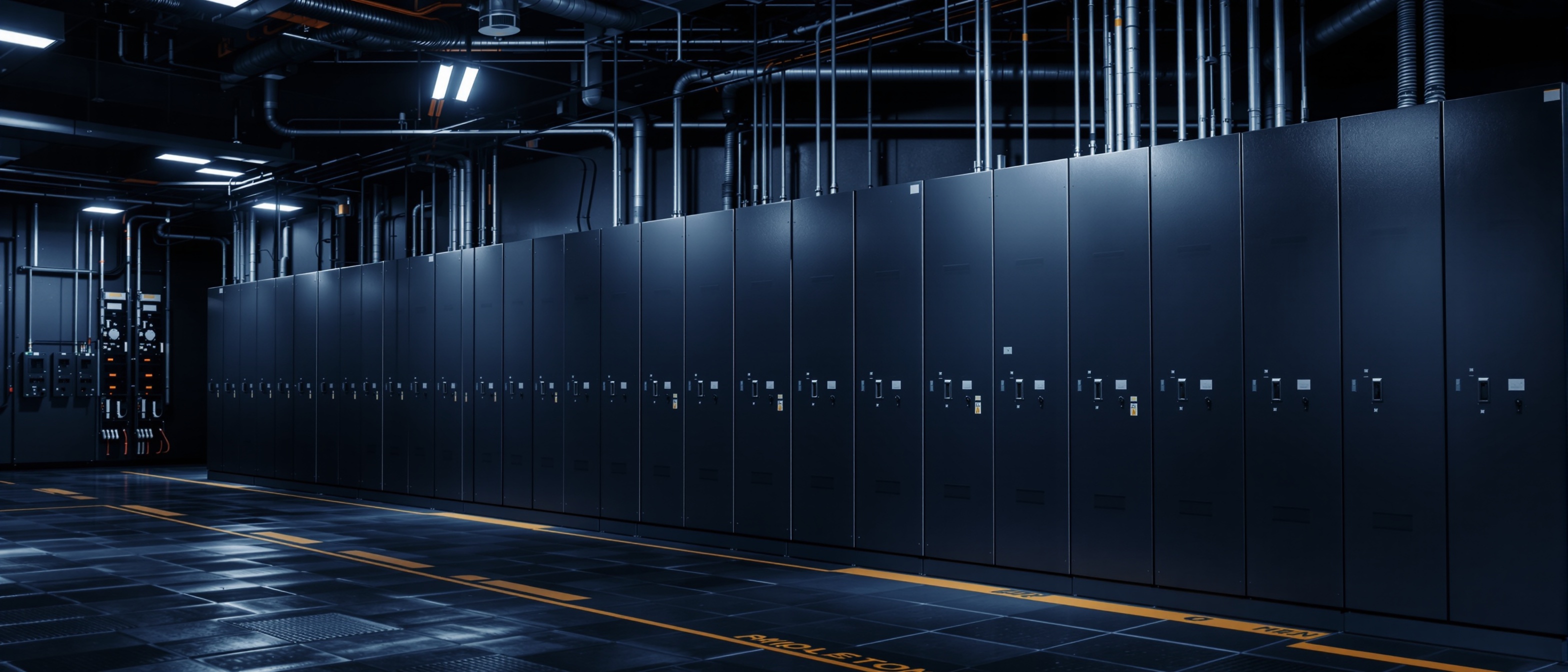 Commercial electrical services DFW — multi-circuit panel infrastructure in a large Dallas-Fort Worth facility