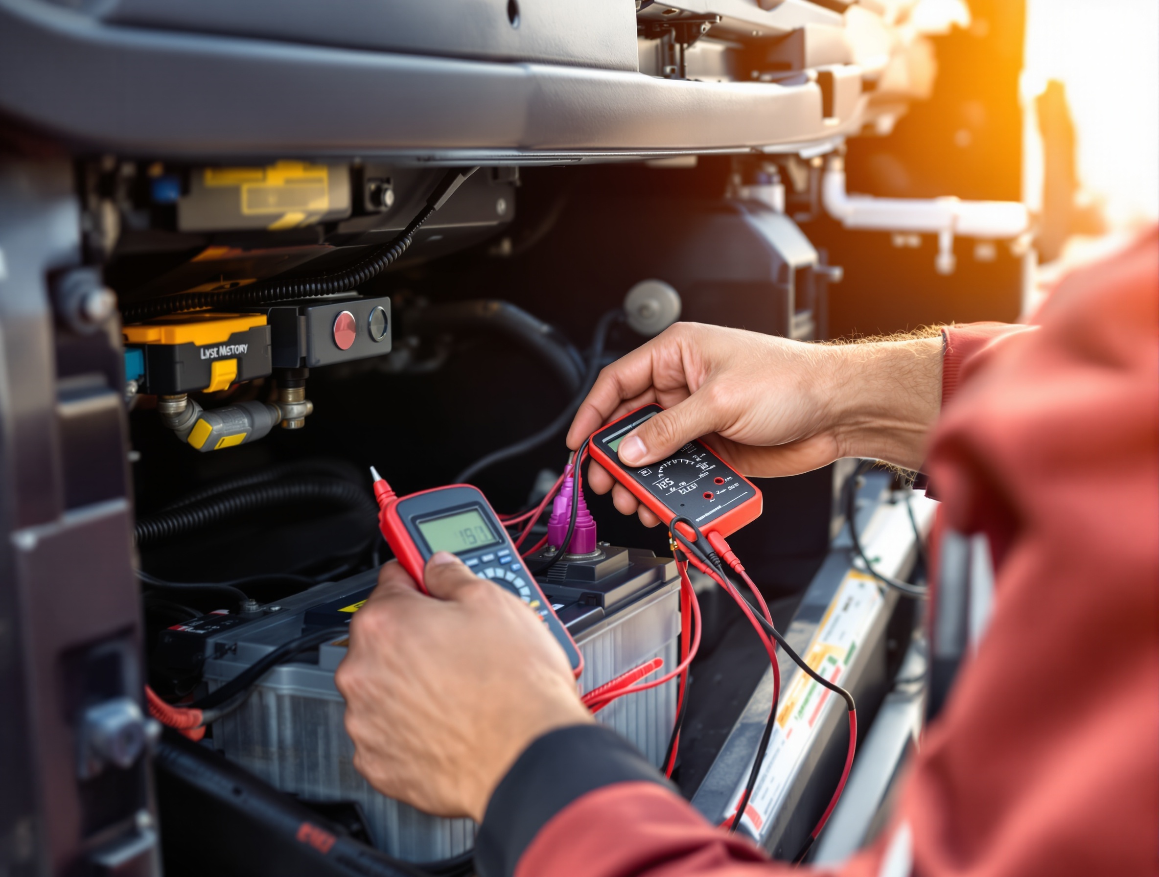 Battery Services - Professional mobile fleet maintenance service in Dallas-Fort Worth