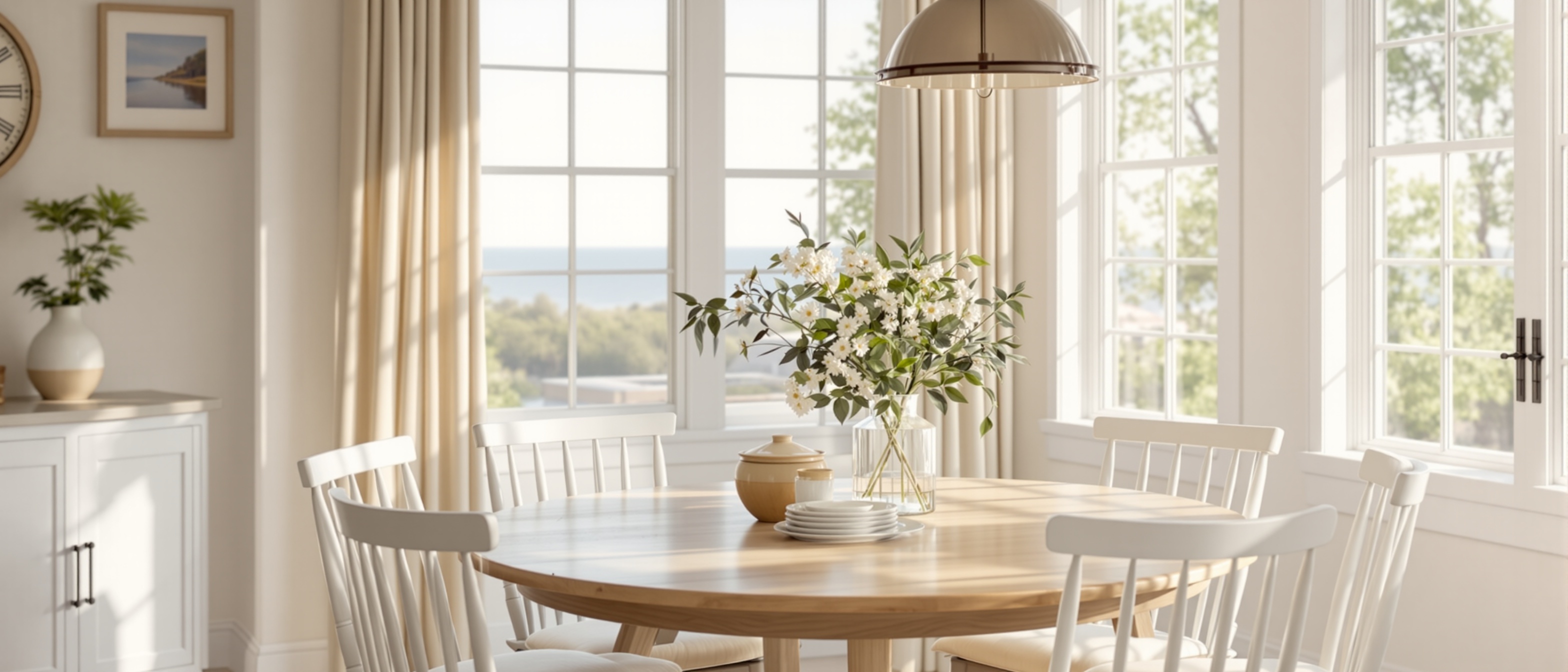 Warm coastal inspired interior About Home and Heart Decor