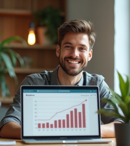 Business owner seeing results