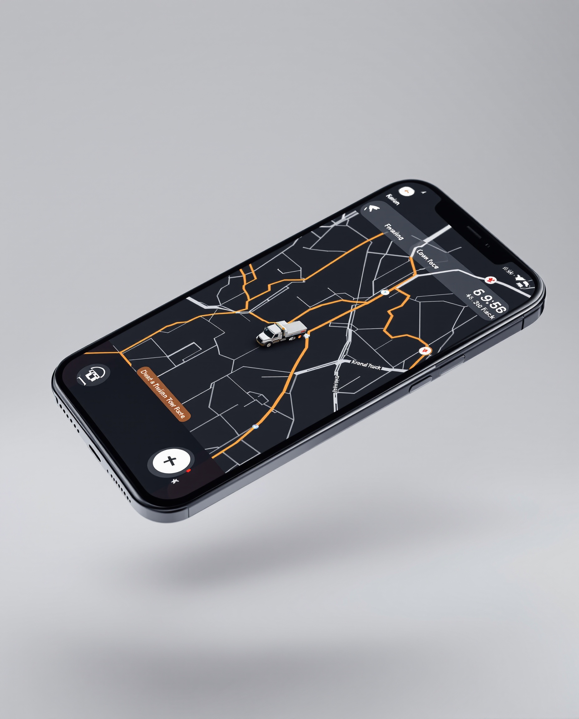 Real-time GPS tracking interface