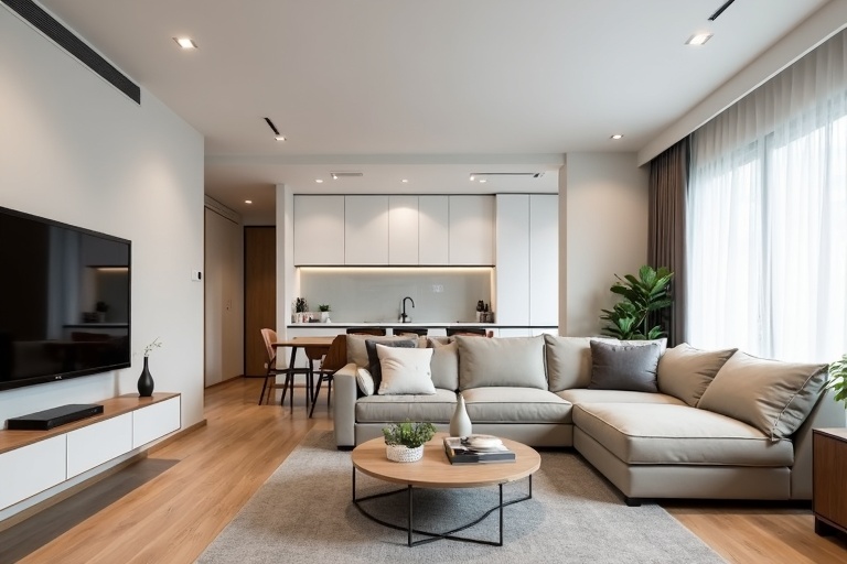 HDB Living Room Renovation