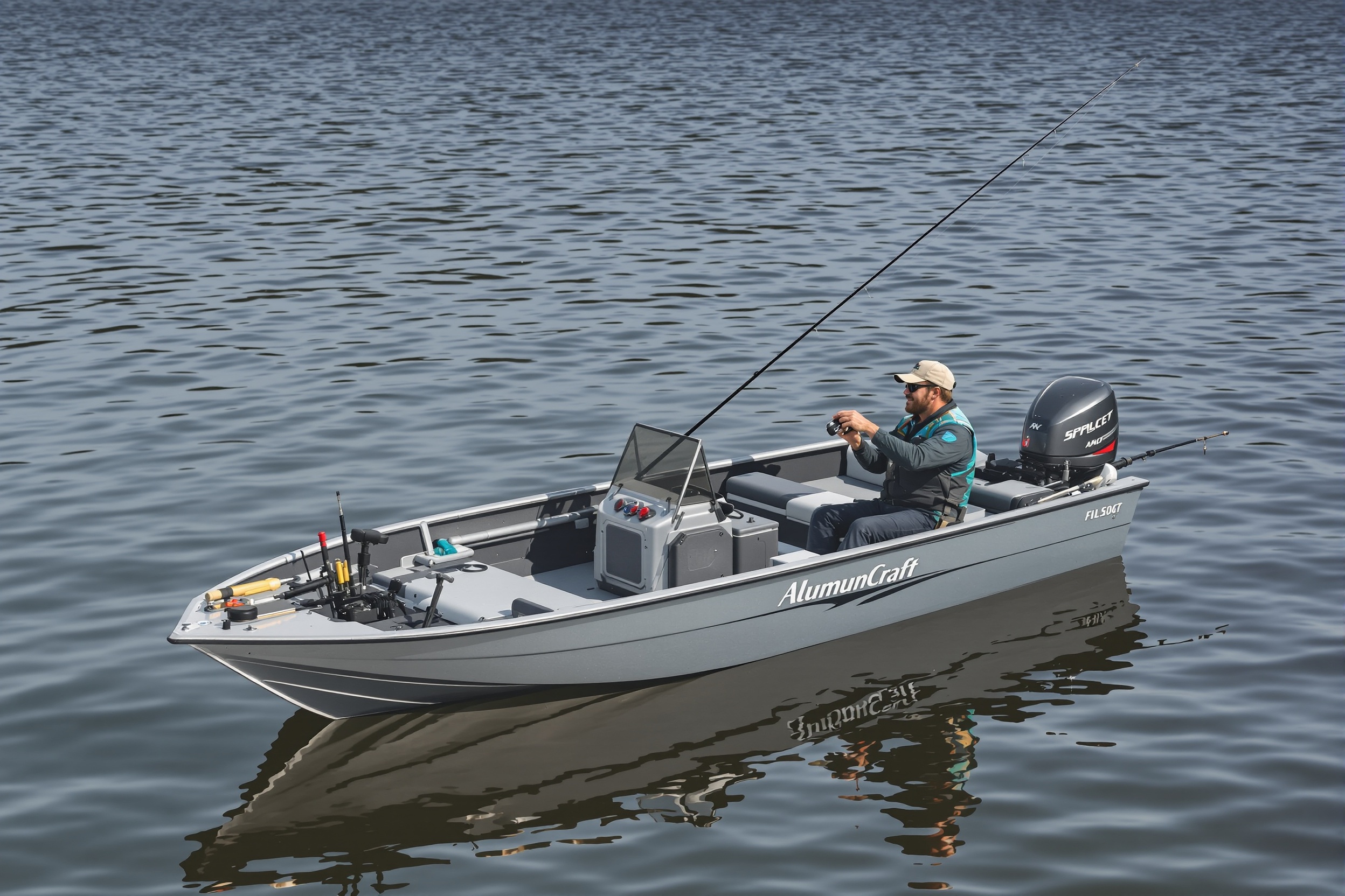 Alumacraft Competitor 185 Sport aluminum fishing boat rough water