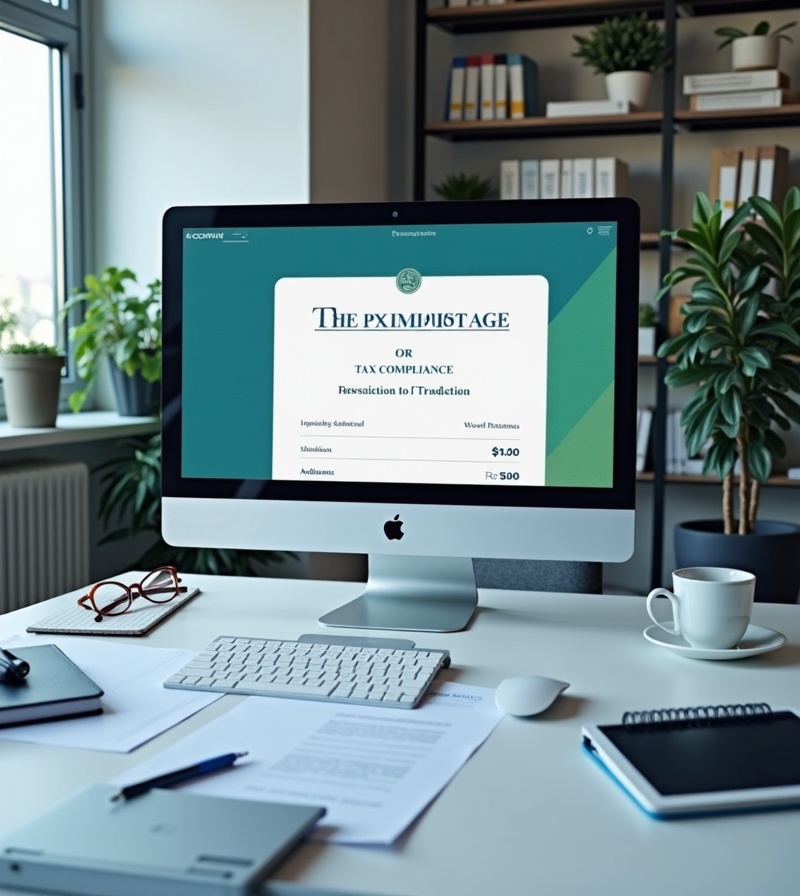 Certificado de cumplimiento tributario