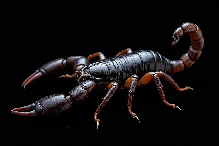Androctonus turkiyensis (Turkish Black Scorpion)