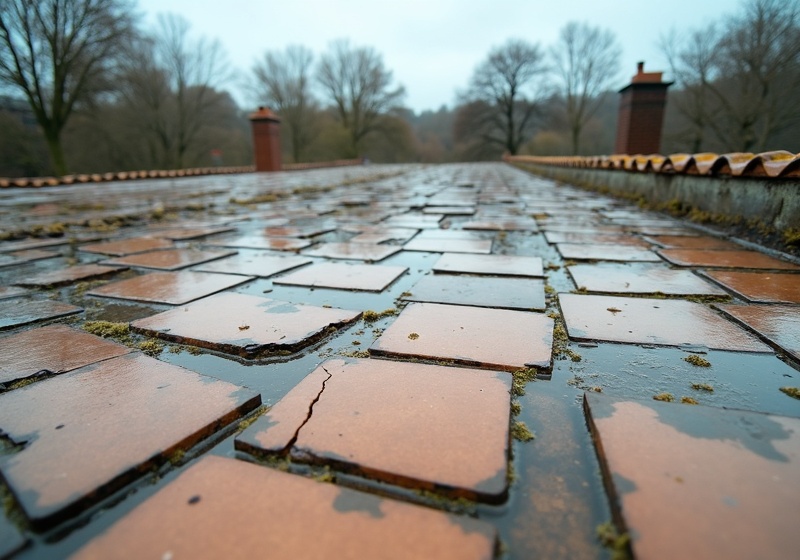 Antes - Impermeabilización de tejado en Navalcarnero