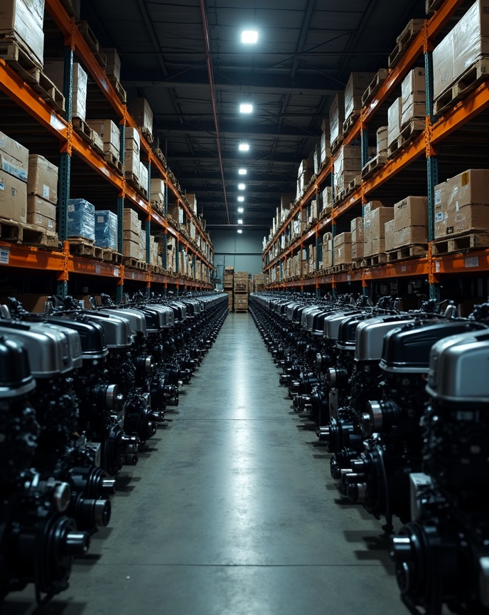 Certified marine equipment warehouse