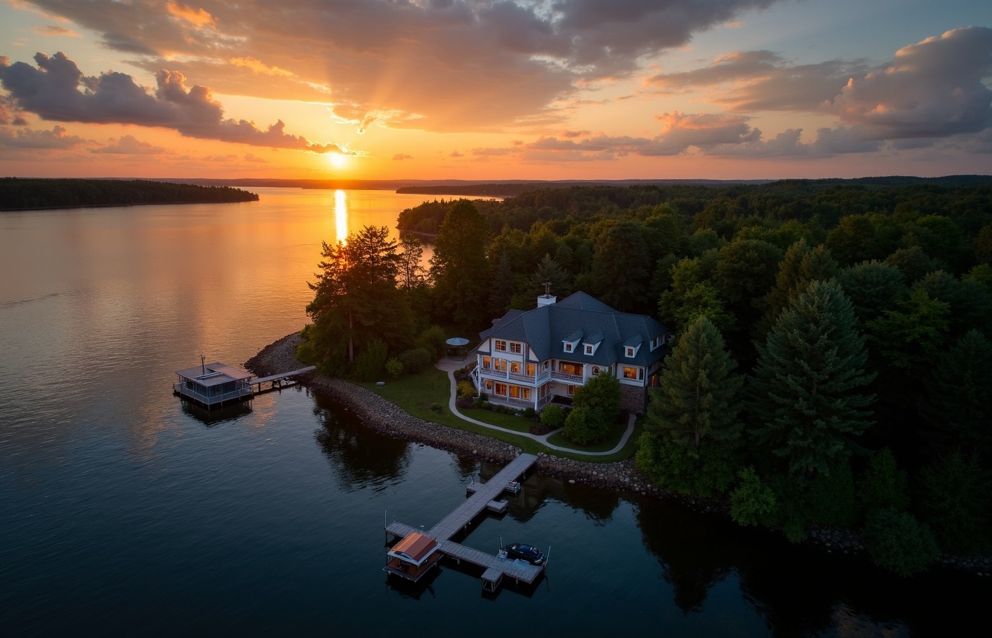 Luxury Michigan lakefront property
