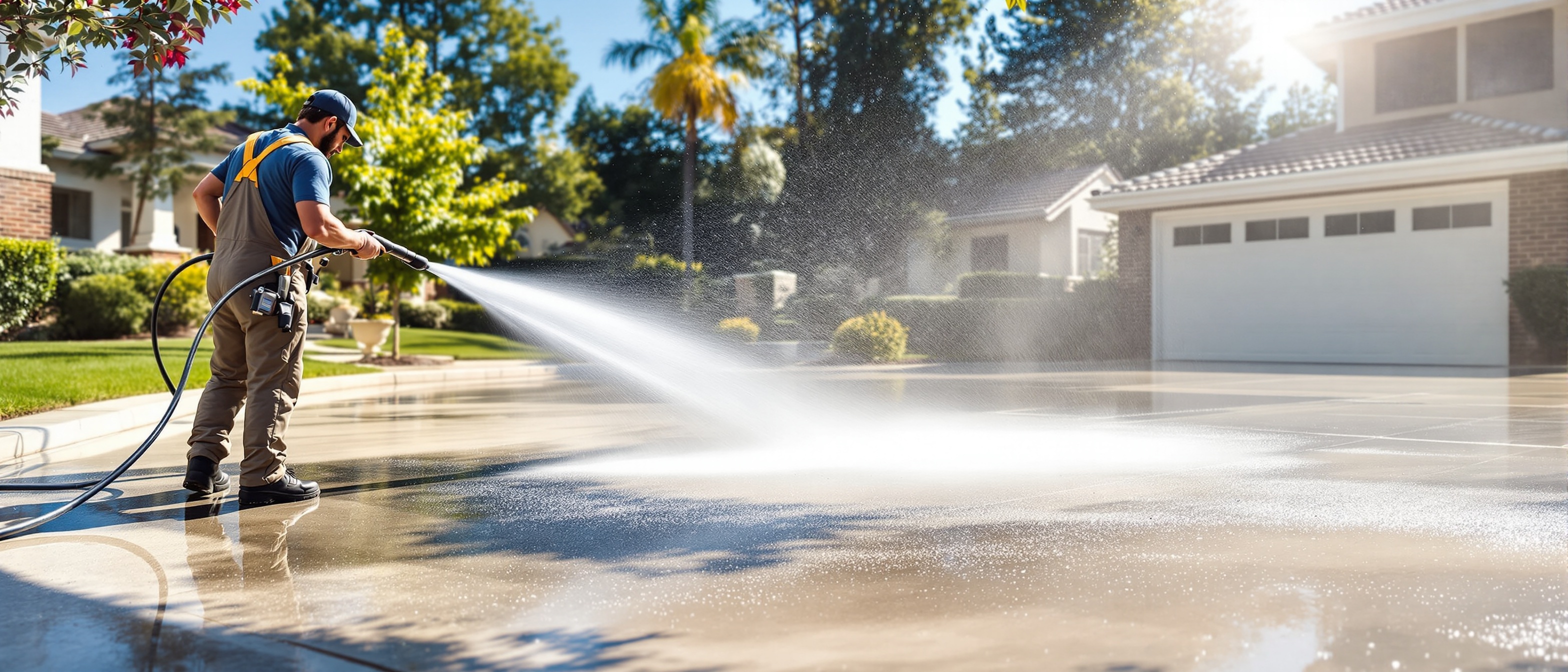 Professional pressure washing service in Jurupa Valley and Inland Empire CA