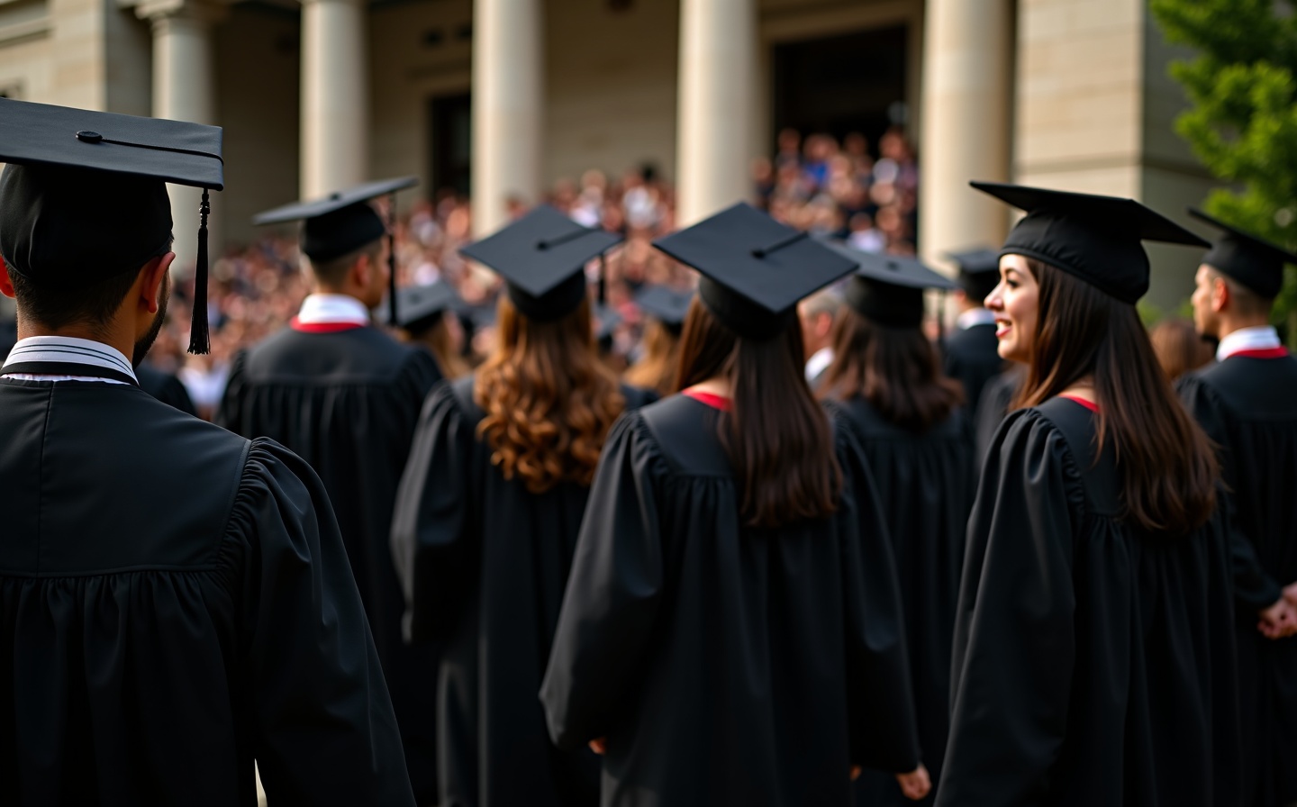 Happy Graduating Students