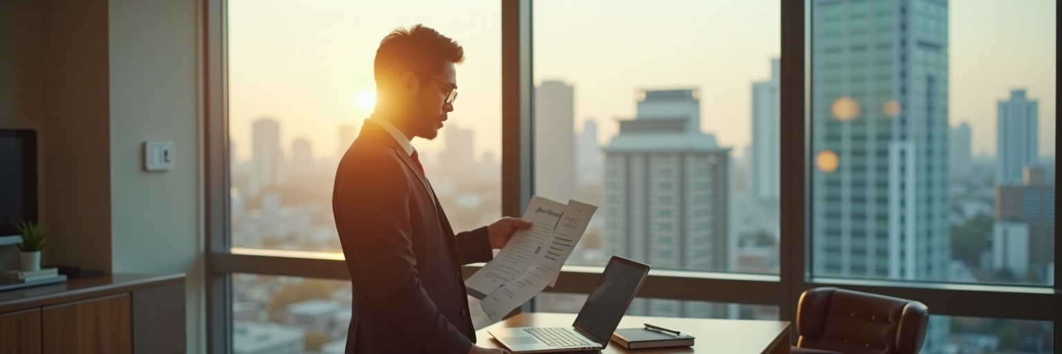 Professional business owner in Tokyo