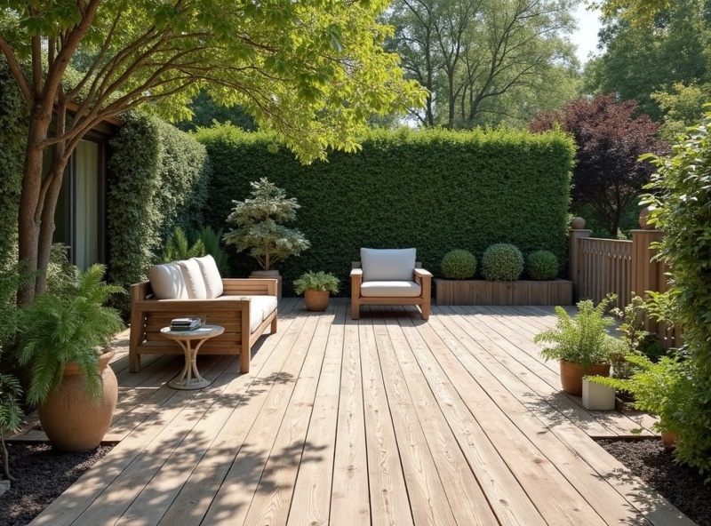 Terrasse bois Gorges