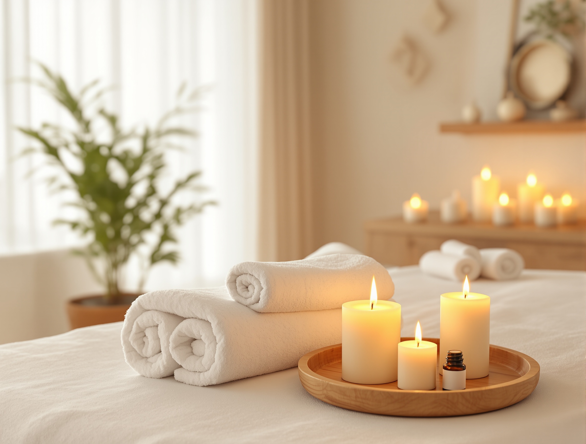 Private spa studio environment