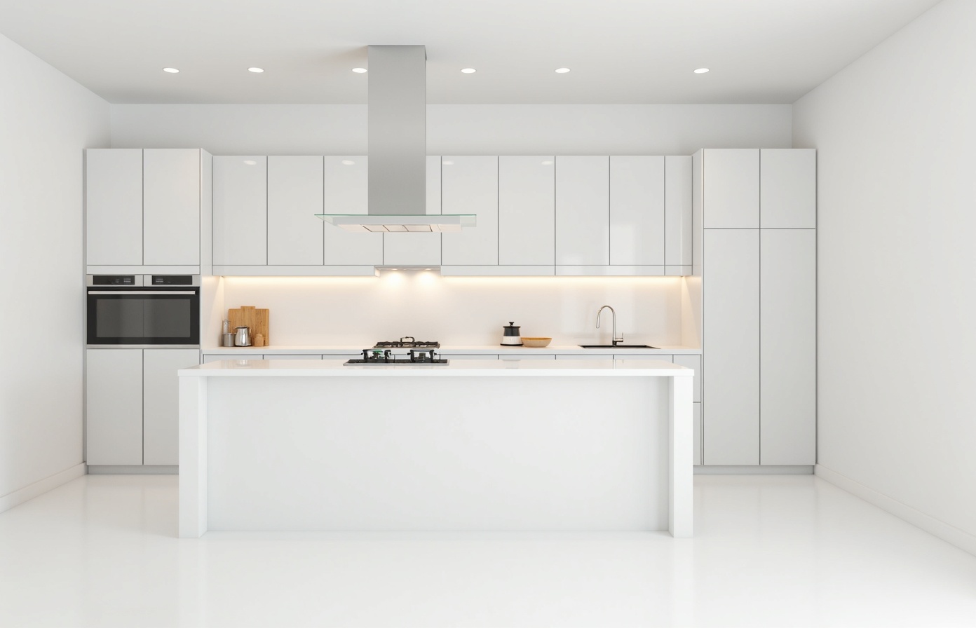 Cocina Moderna - Render 3D