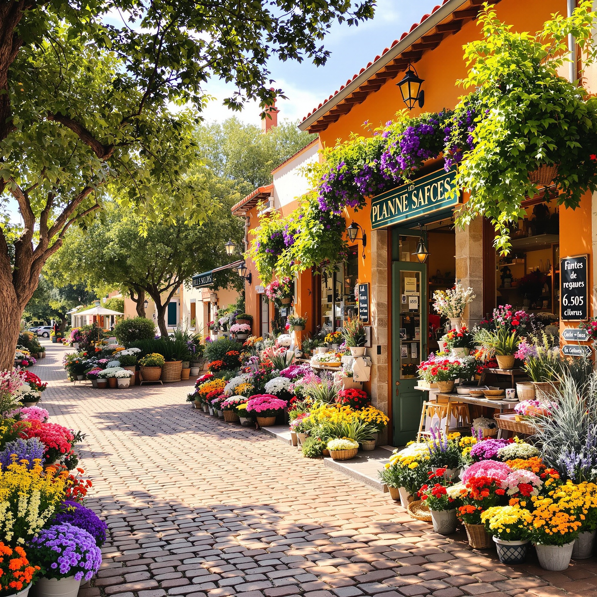 Boutique fleuriste Fabrègues – photo intérieure 1