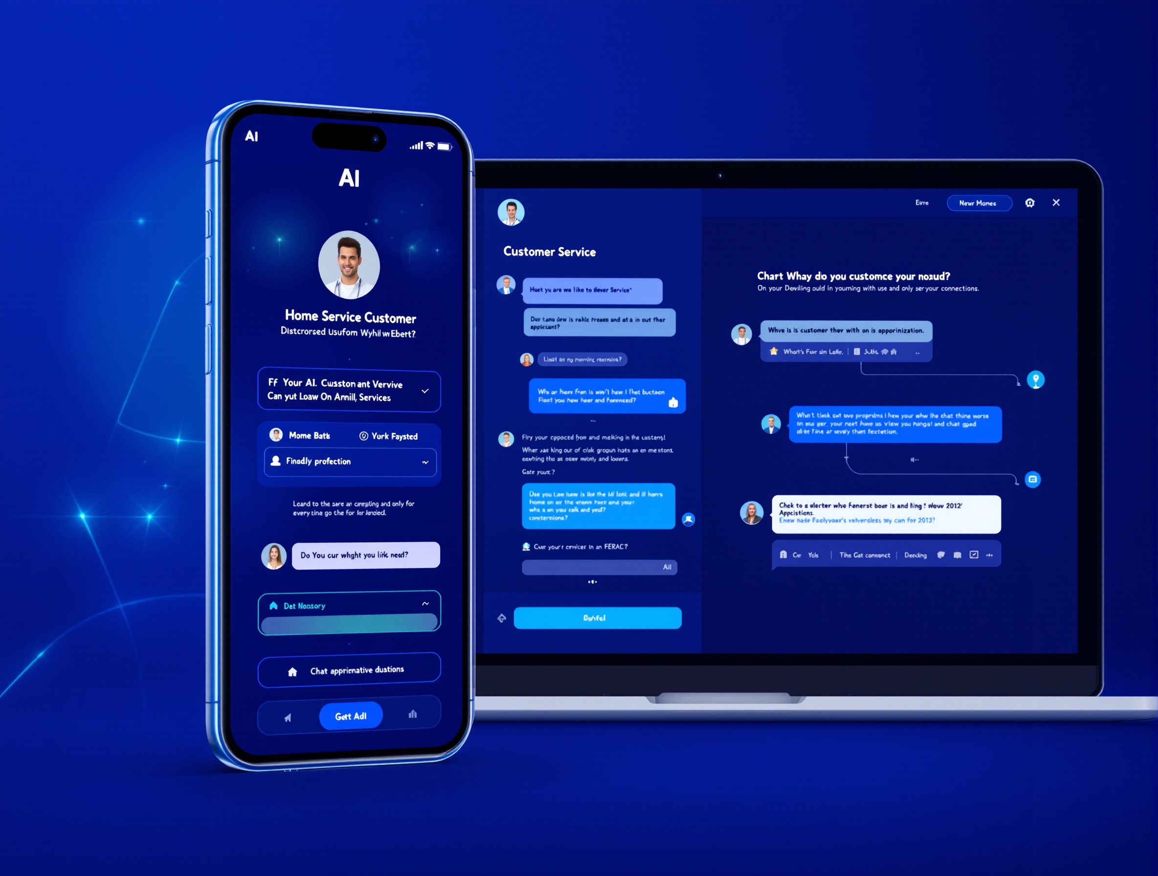 AI Voice and Chat Interface