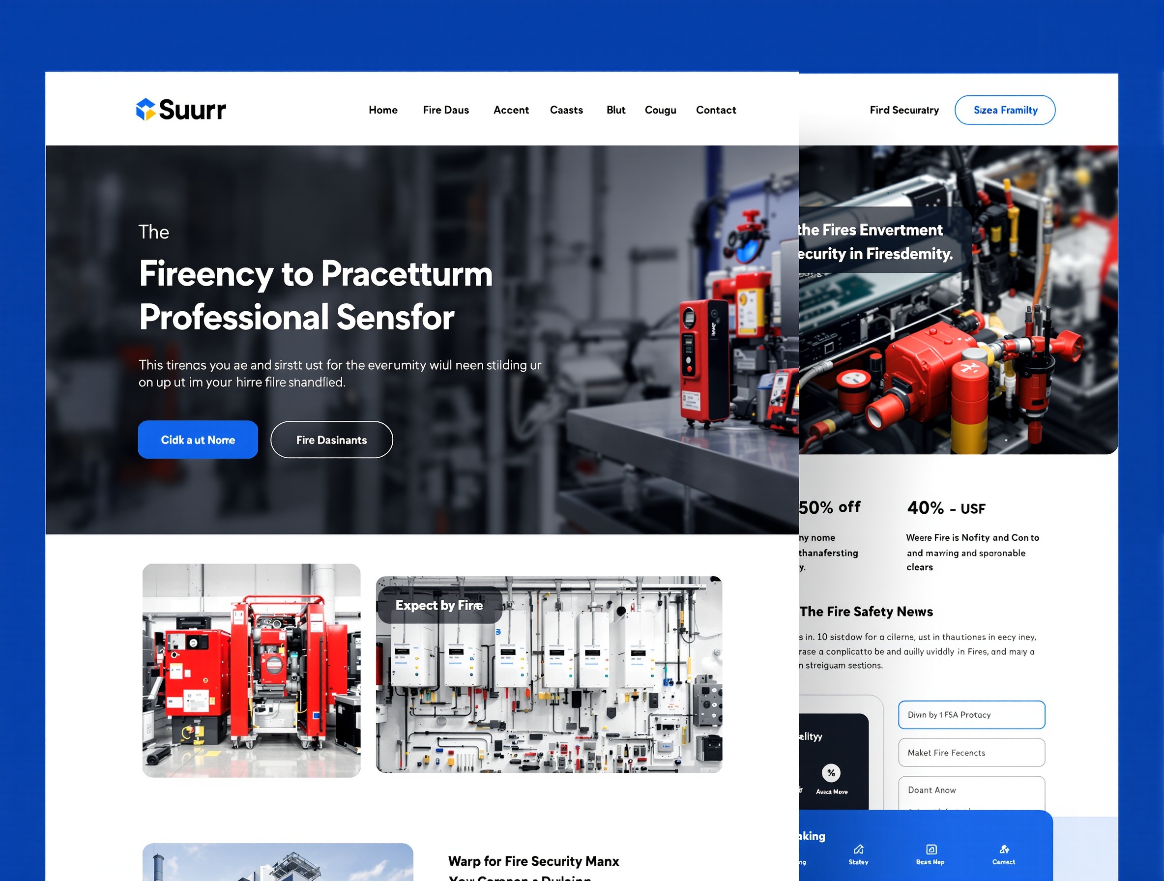 Site web Secufer - Agence Web Fréjus