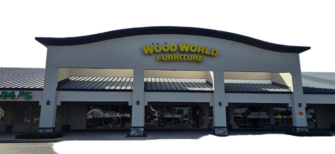 Wood World Furniture Warehouse Showroom in Lakeland Florida