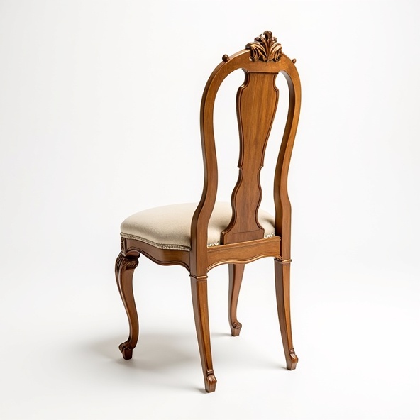 Upholstered Beech Dining Chair