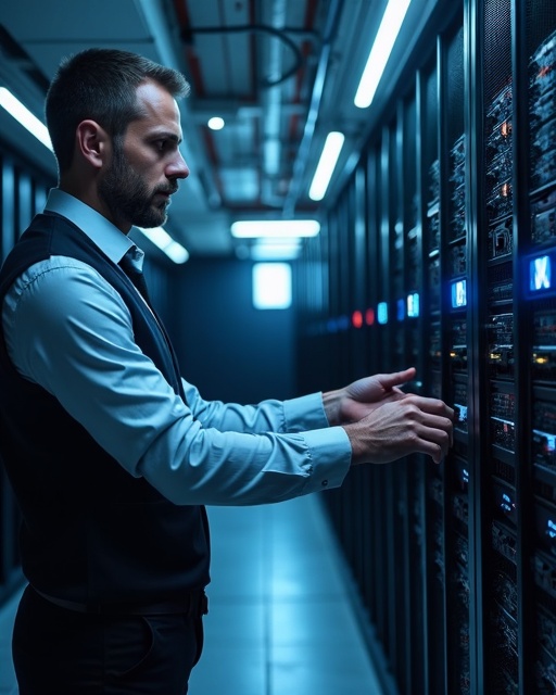 IT Professional at Work