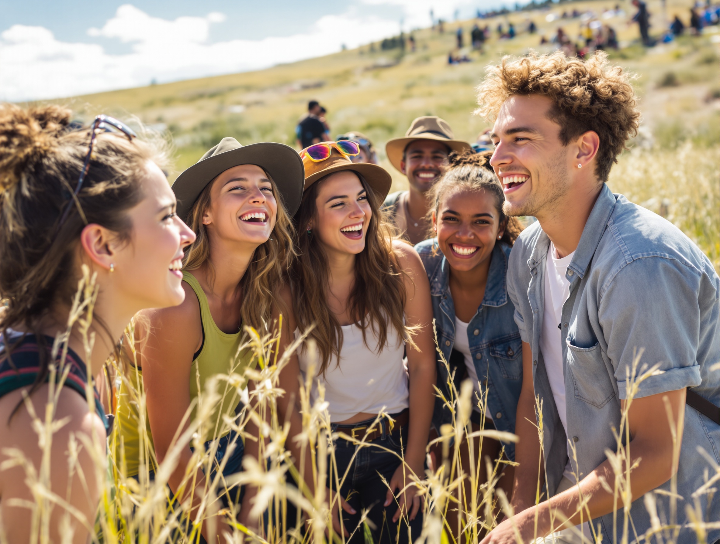 Youth at JK Bar Bible Ranch camp