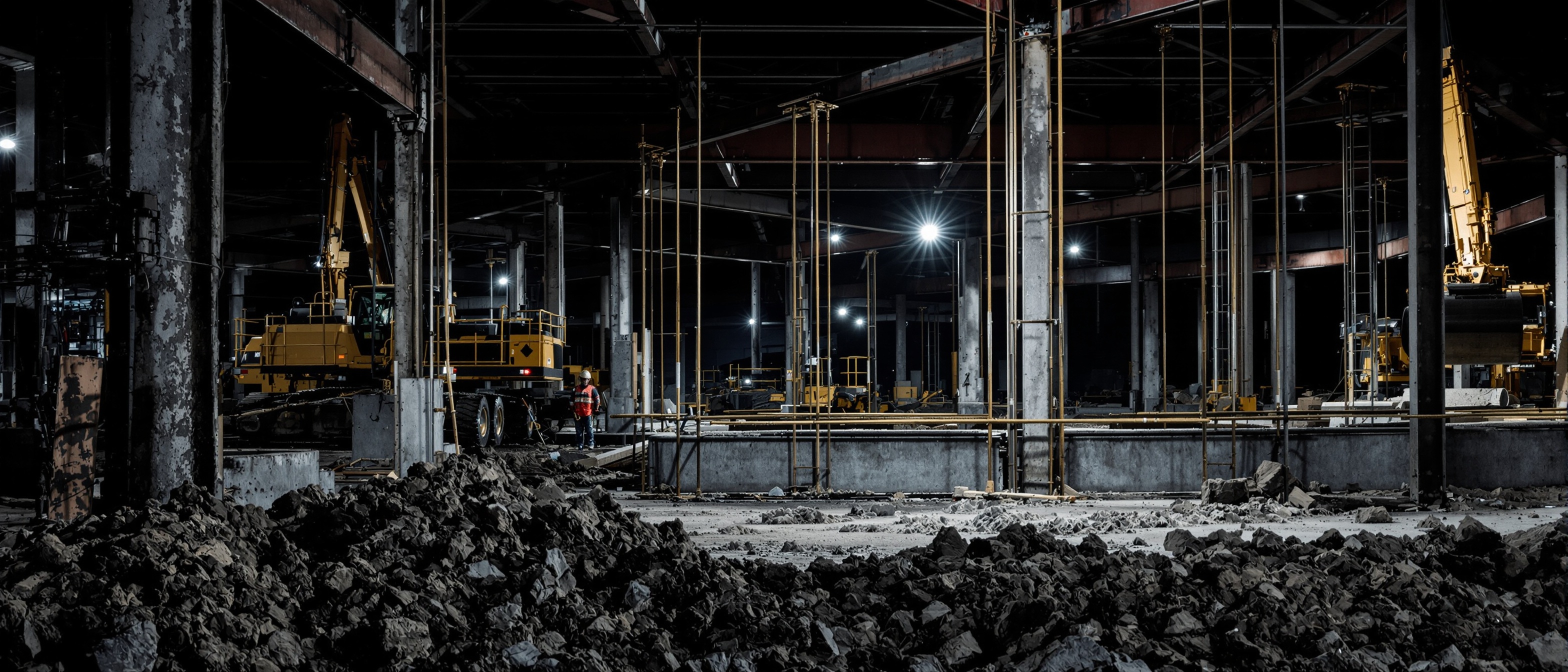 Industrial construction background