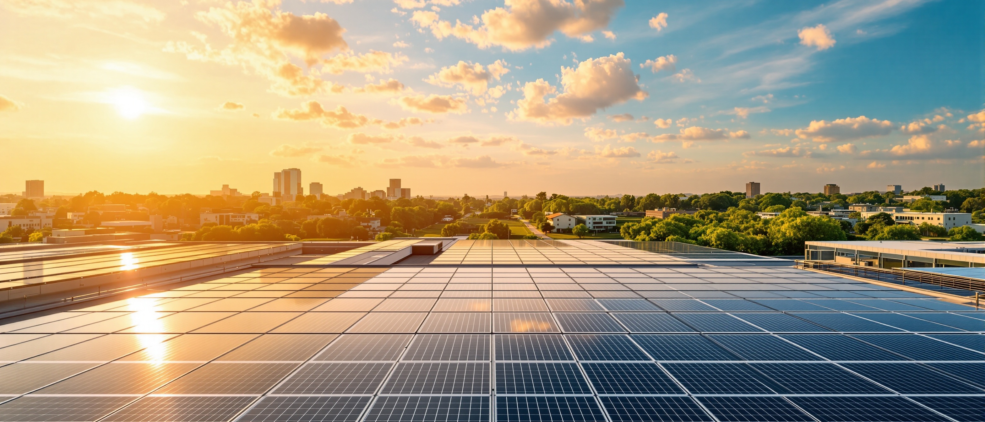 Commercial solar rooftop