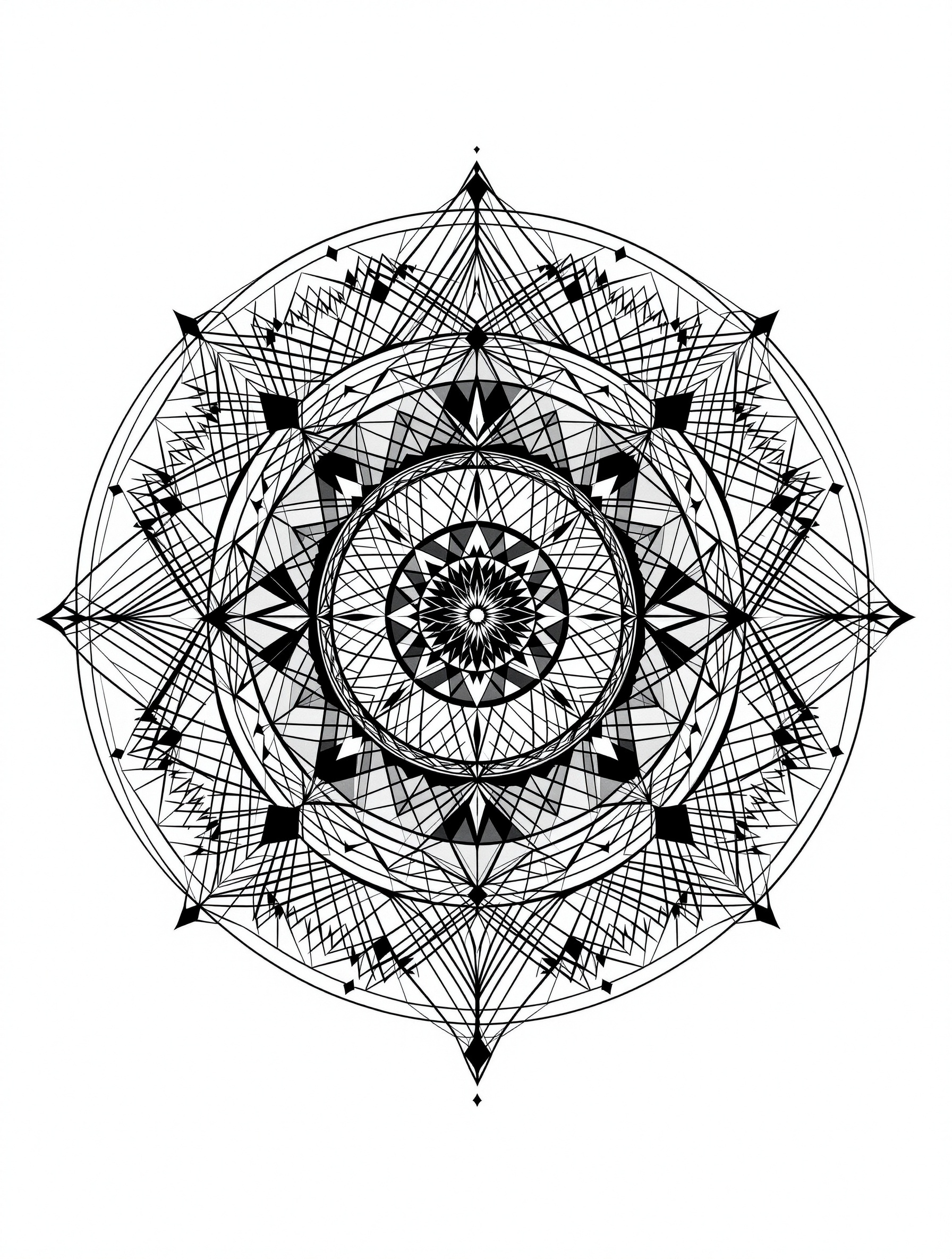 Sacred geometry blueprint
