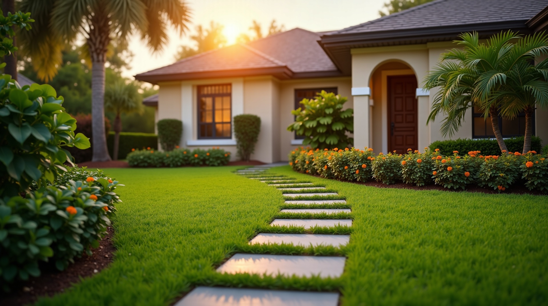 Professional landscaping services in Tampa Bay and Gulf Coast Florida